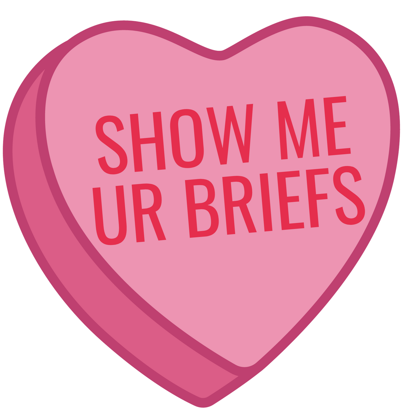Legal Candy Heart Valentines Sticker sheet