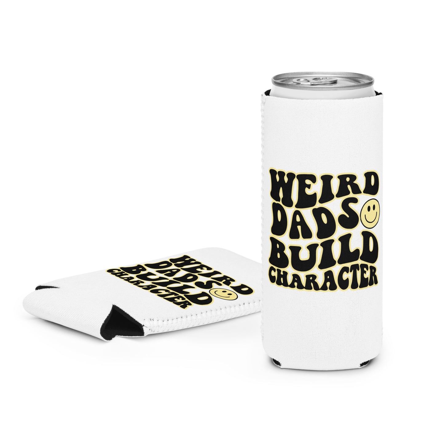 Weird Dads Build Character Coozie