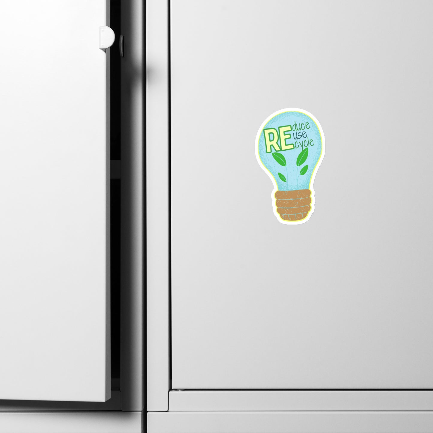 Reduce Reuse Recycle Magnet