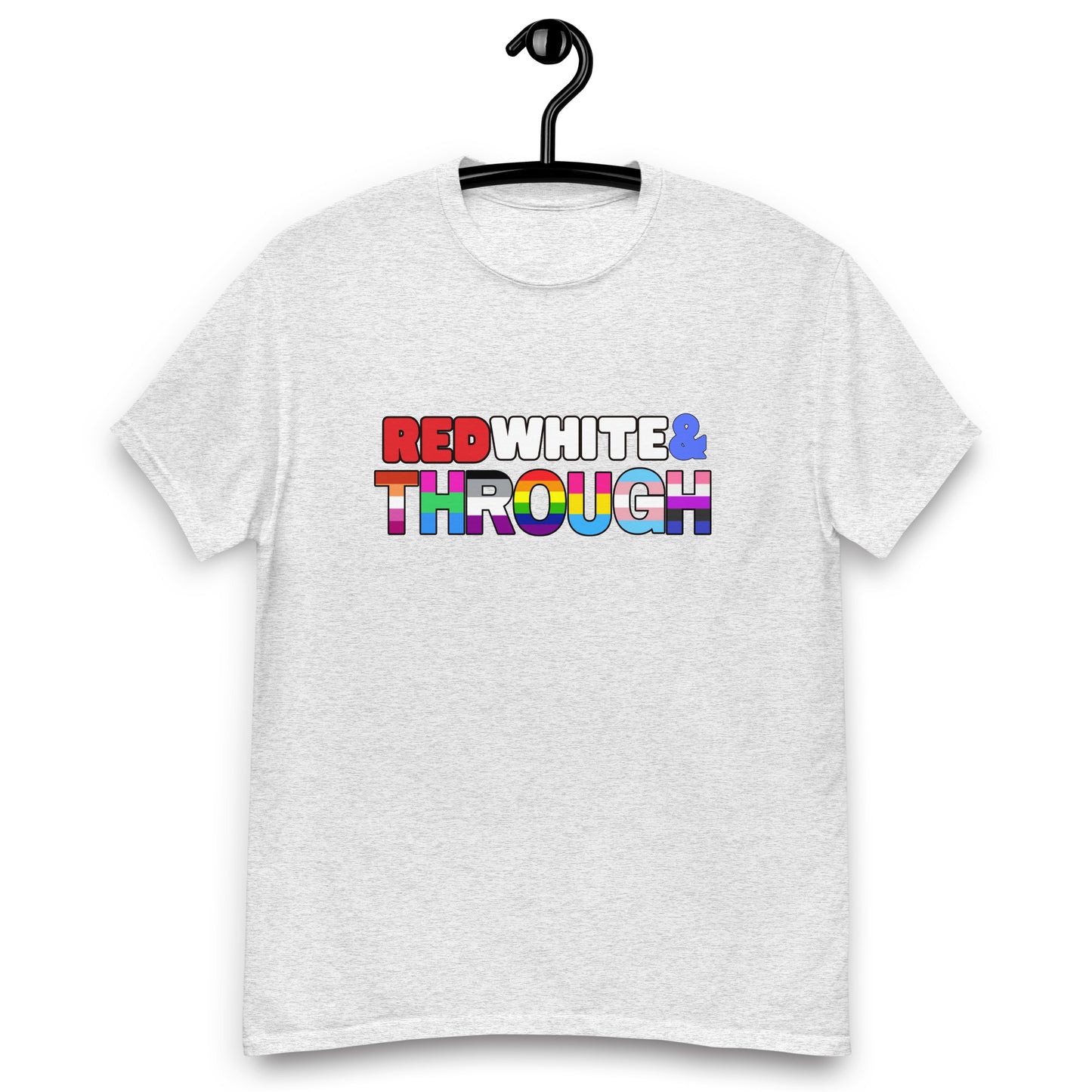 Red White & THROUGH Tee