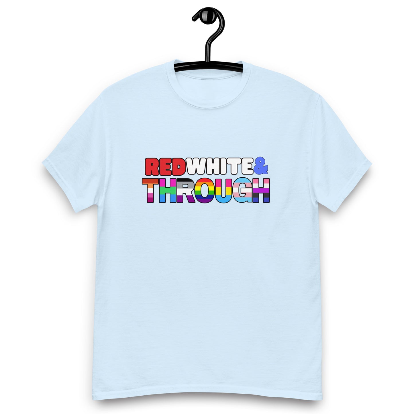 Red White & THROUGH Tee