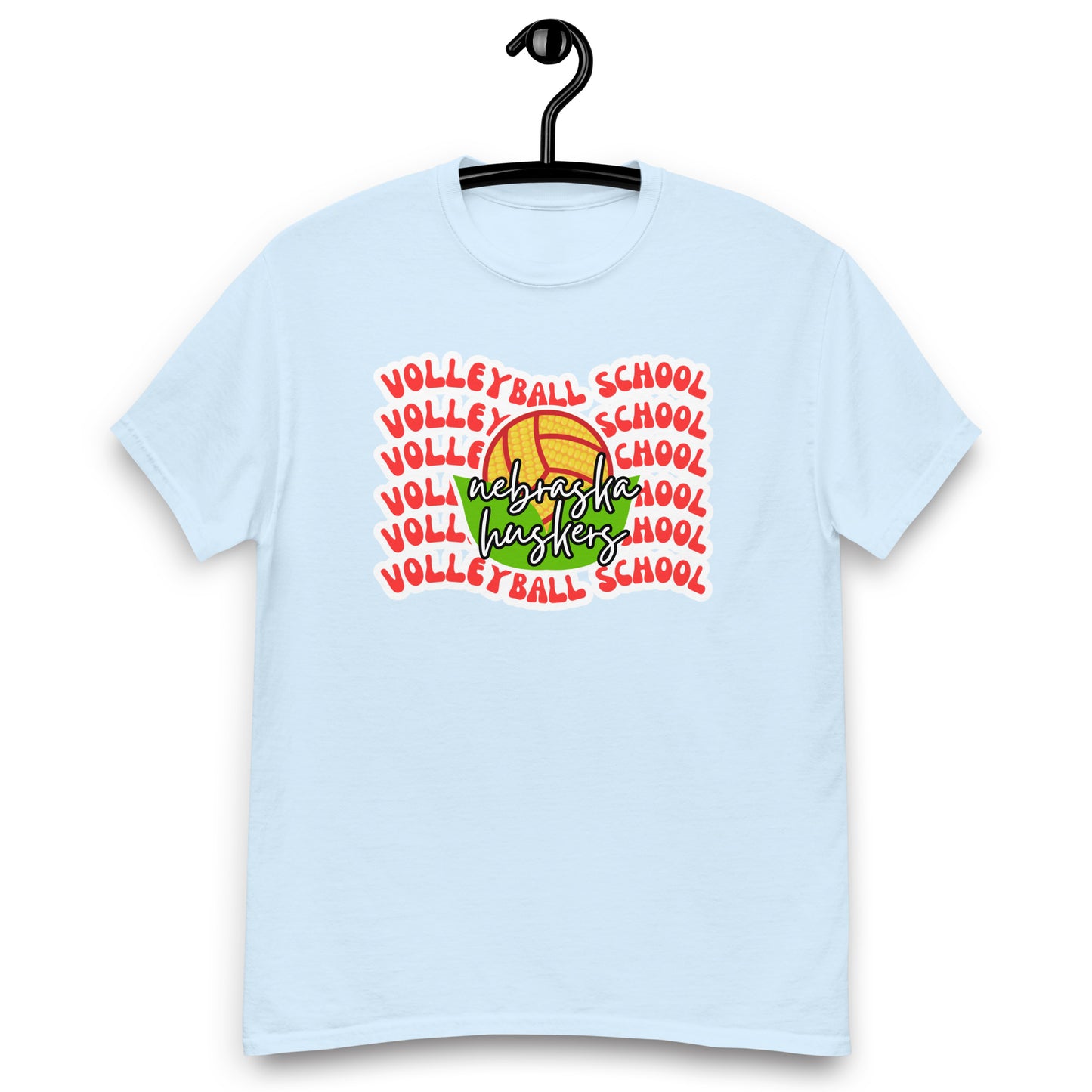 Husker Volleyball School tee