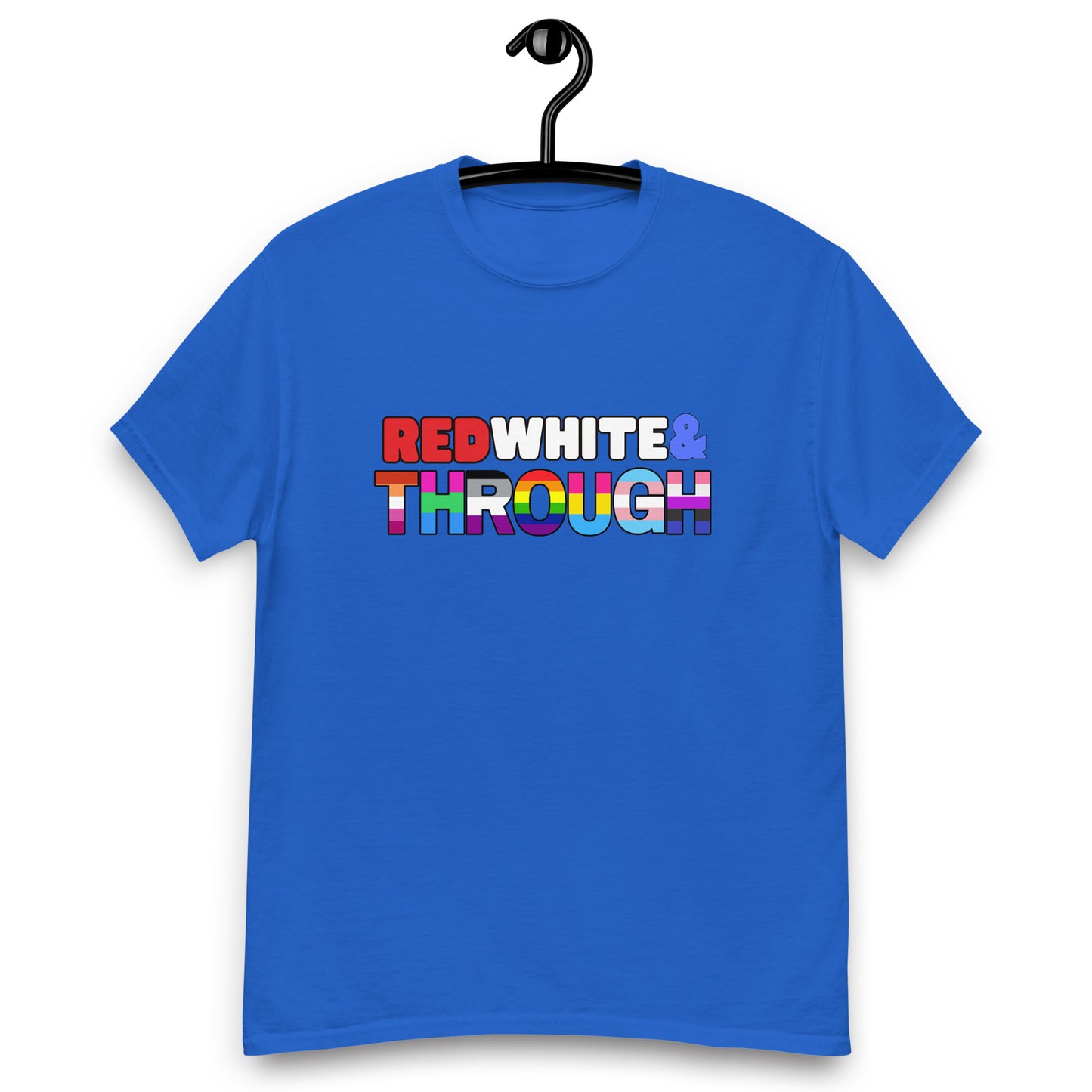 Red White & THROUGH Tee