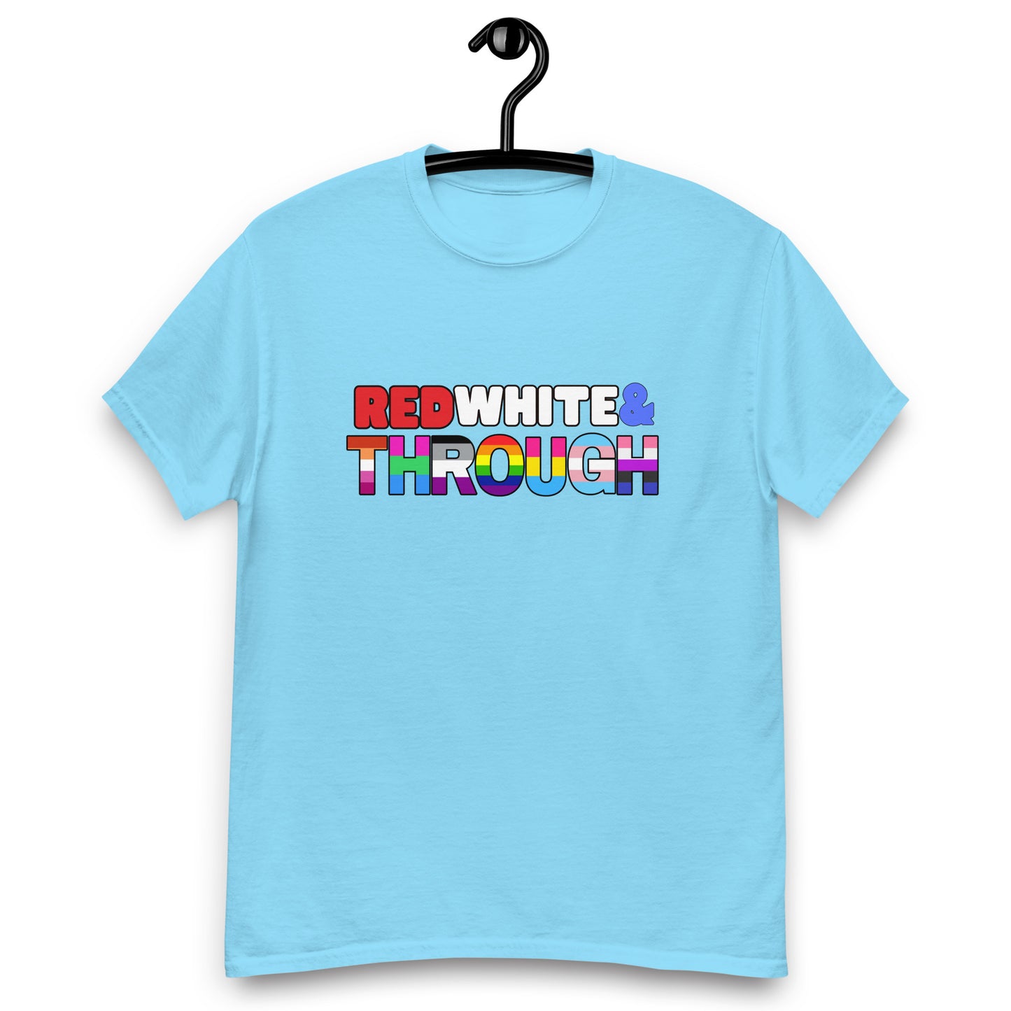 Red White & THROUGH Tee