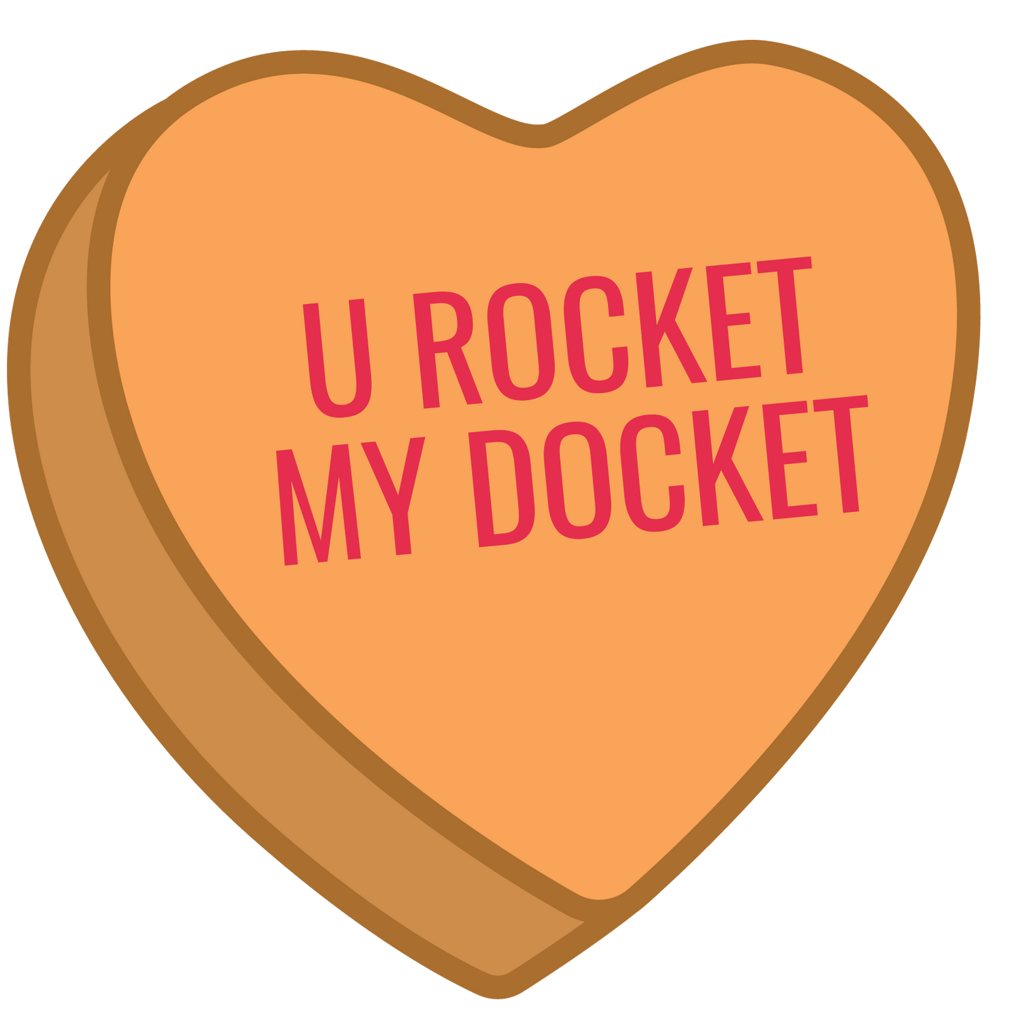 Legal Candy Heart Valentines Sticker sheet