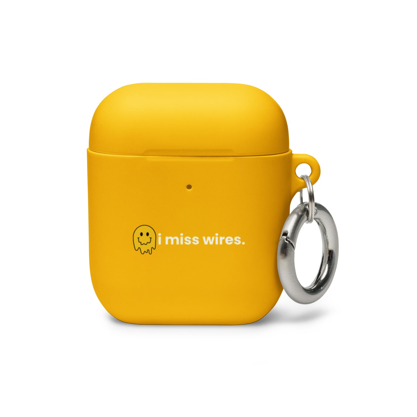 I Miss Wires Rubber Case for AirPods®
