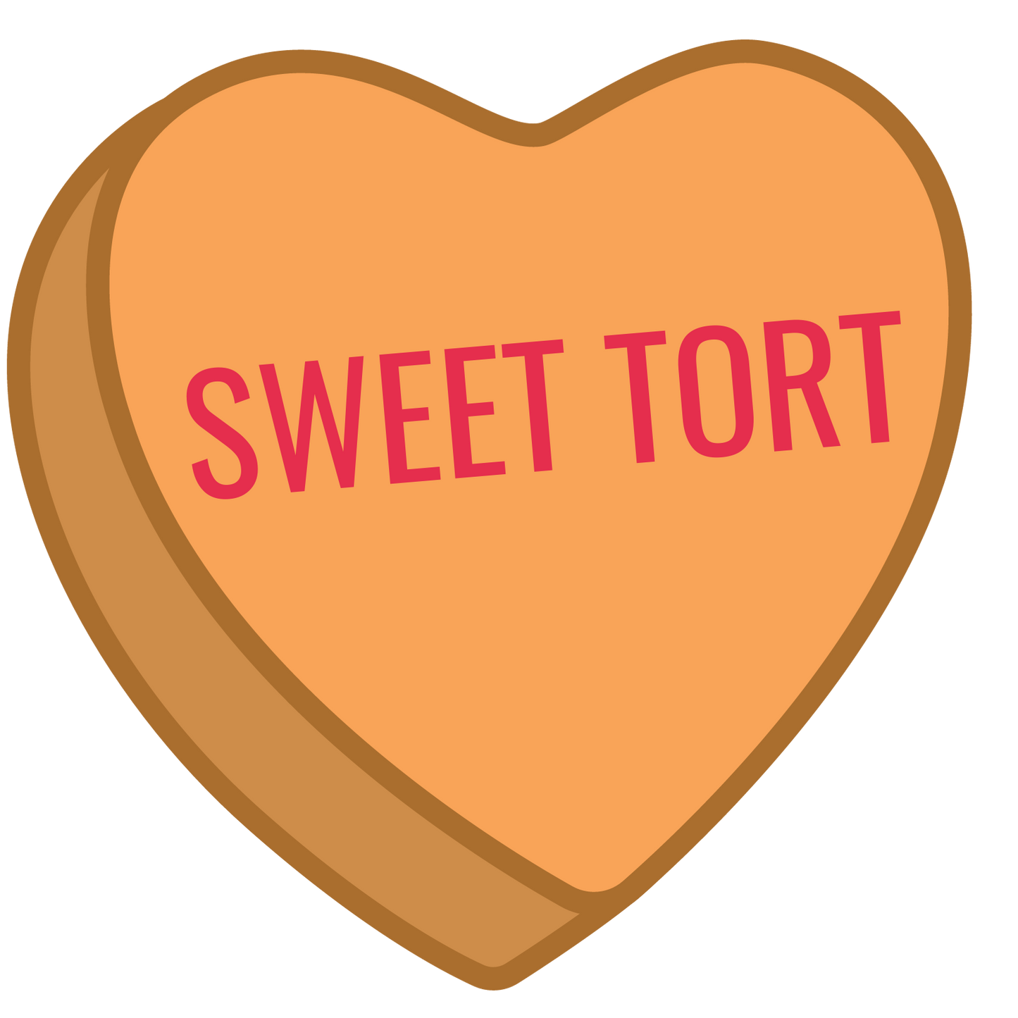 Legal Candy Heart Valentines Sticker sheet
