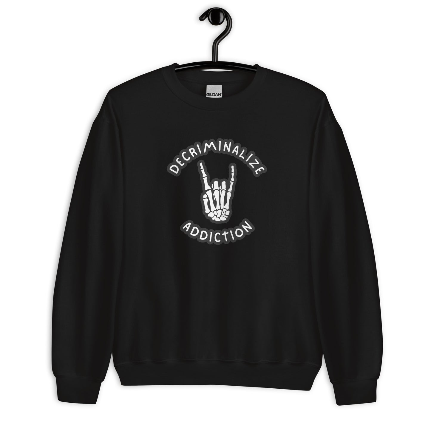 Decriminalize Addiction Crewneck