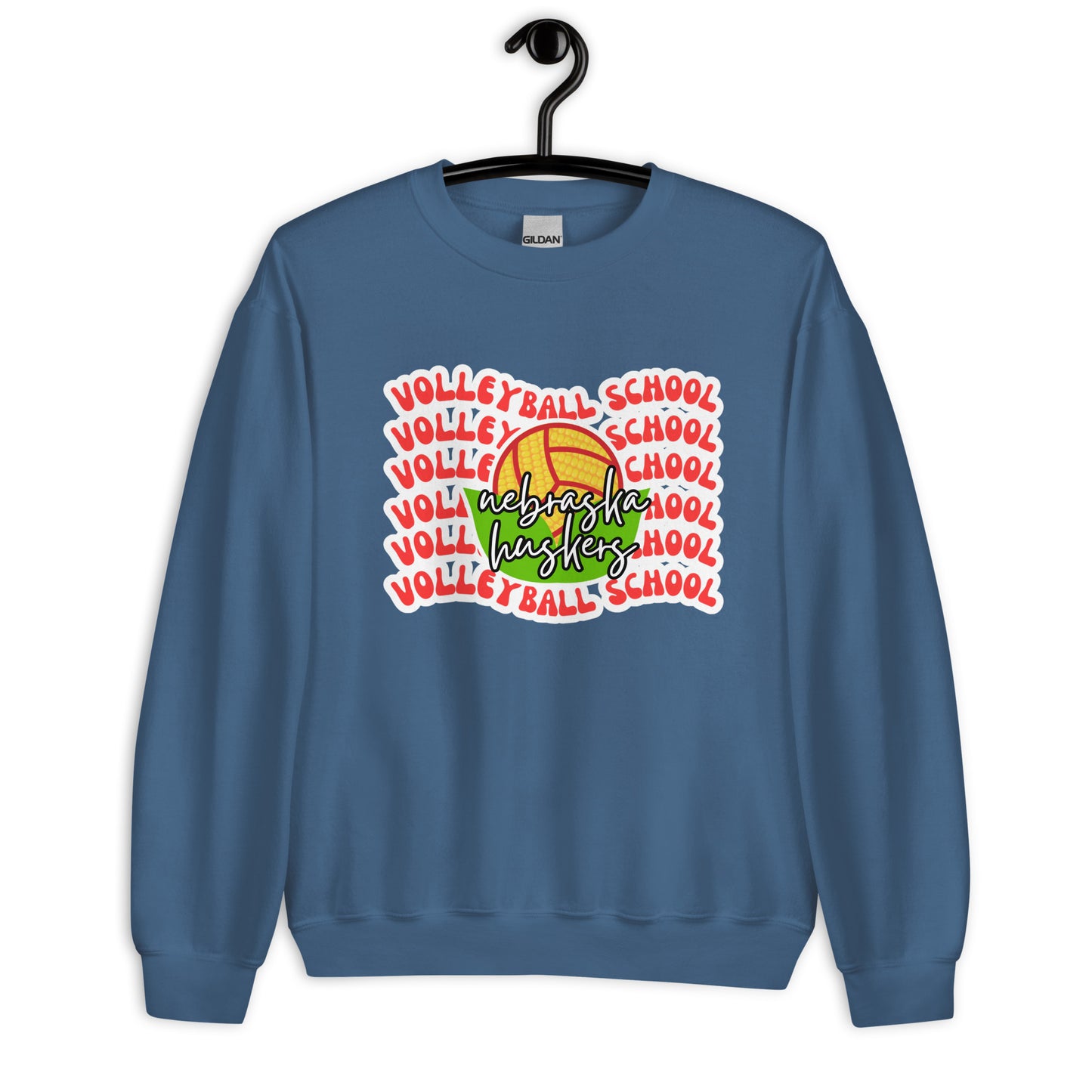 Husker Volleyball School Sweatshirt