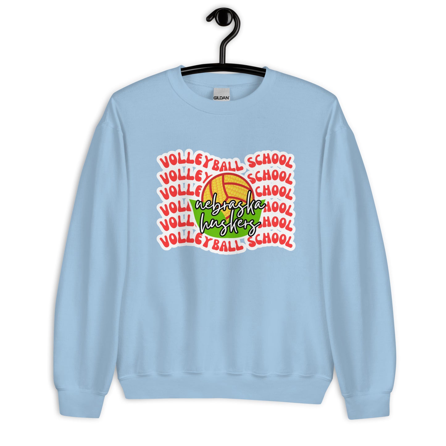 Husker Volleyball School Sweatshirt
