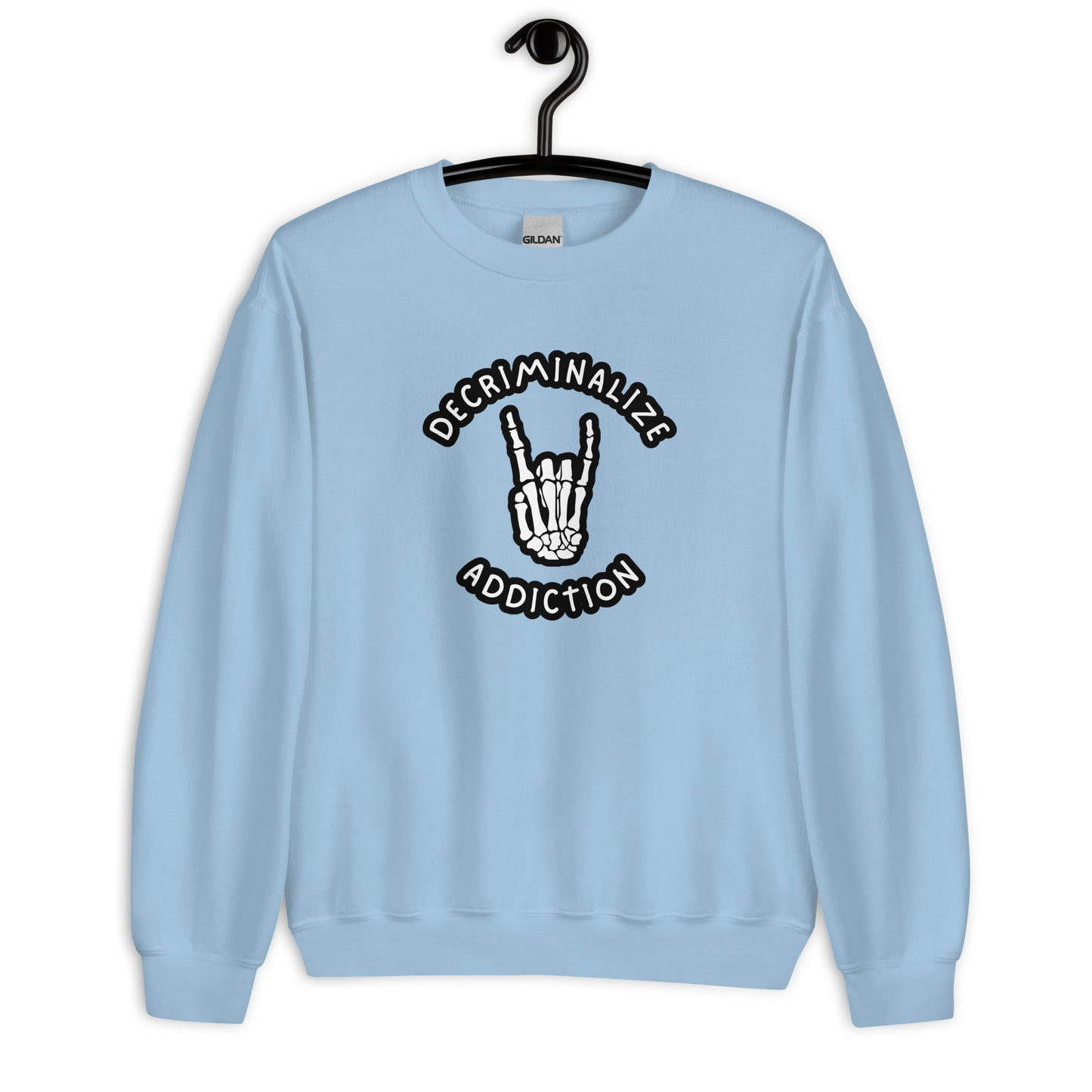 Decriminalize Addiction Crewneck