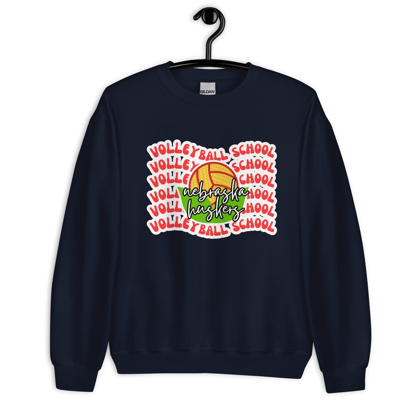 Husker Volleyball School Sweatshirt