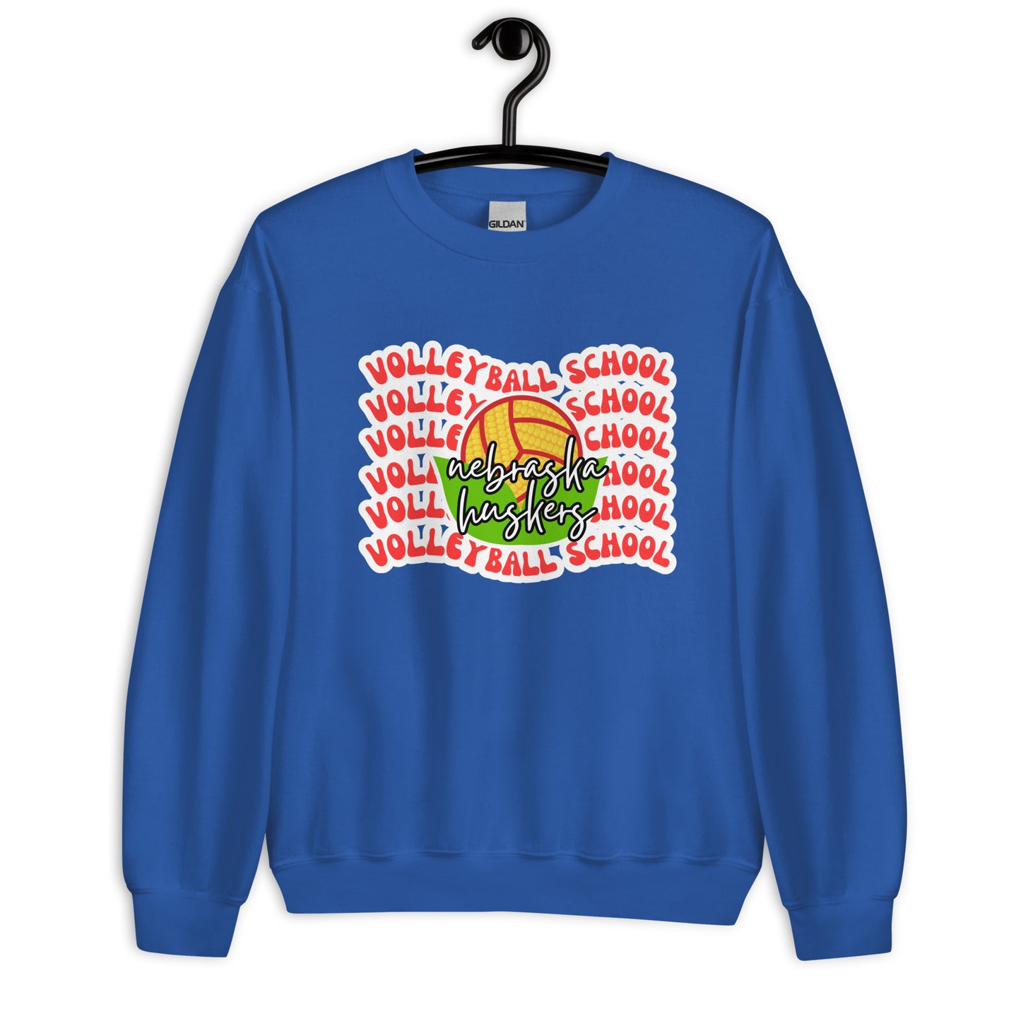 Husker Volleyball School Sweatshirt