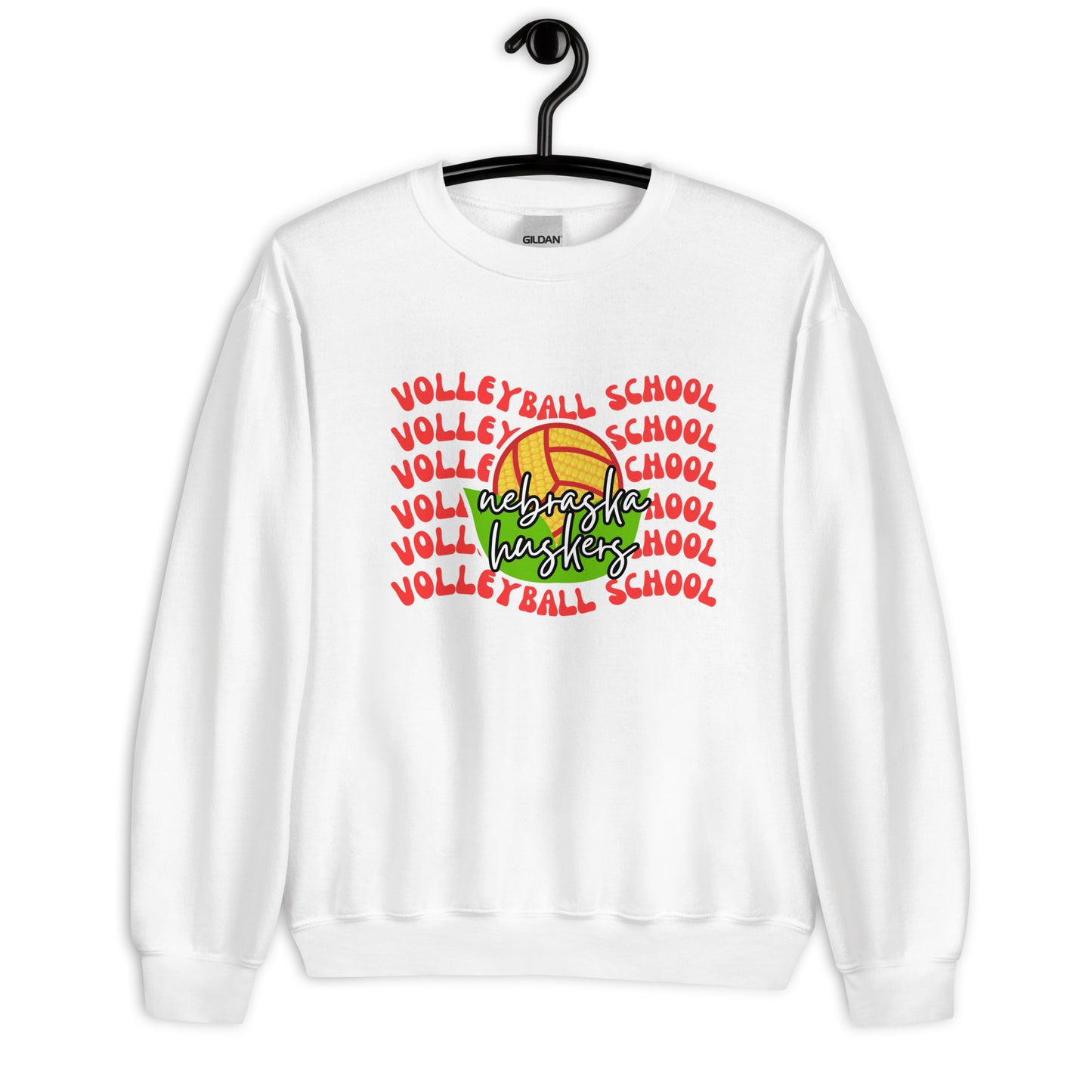 Husker Volleyball School Sweatshirt