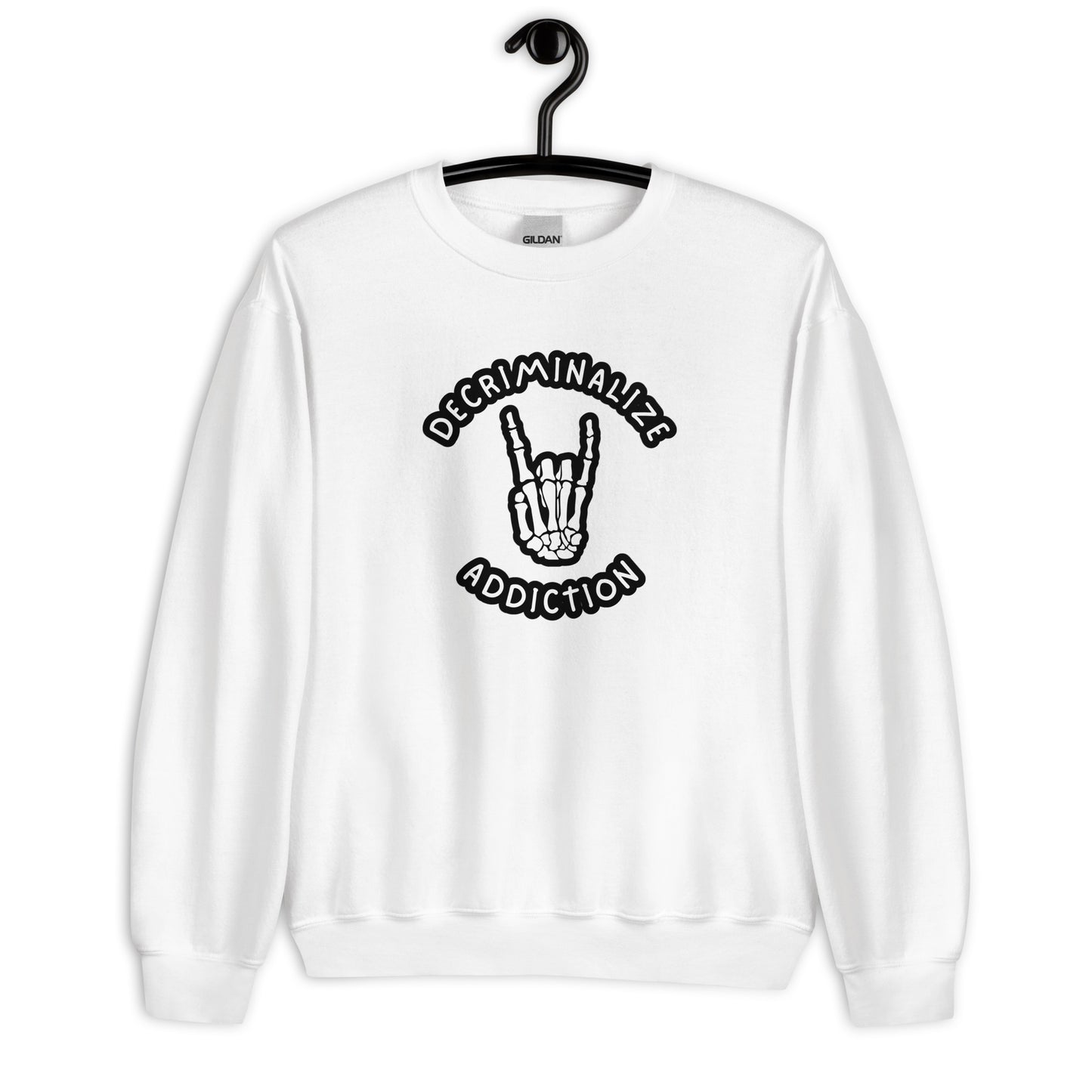 Decriminalize Addiction Crewneck