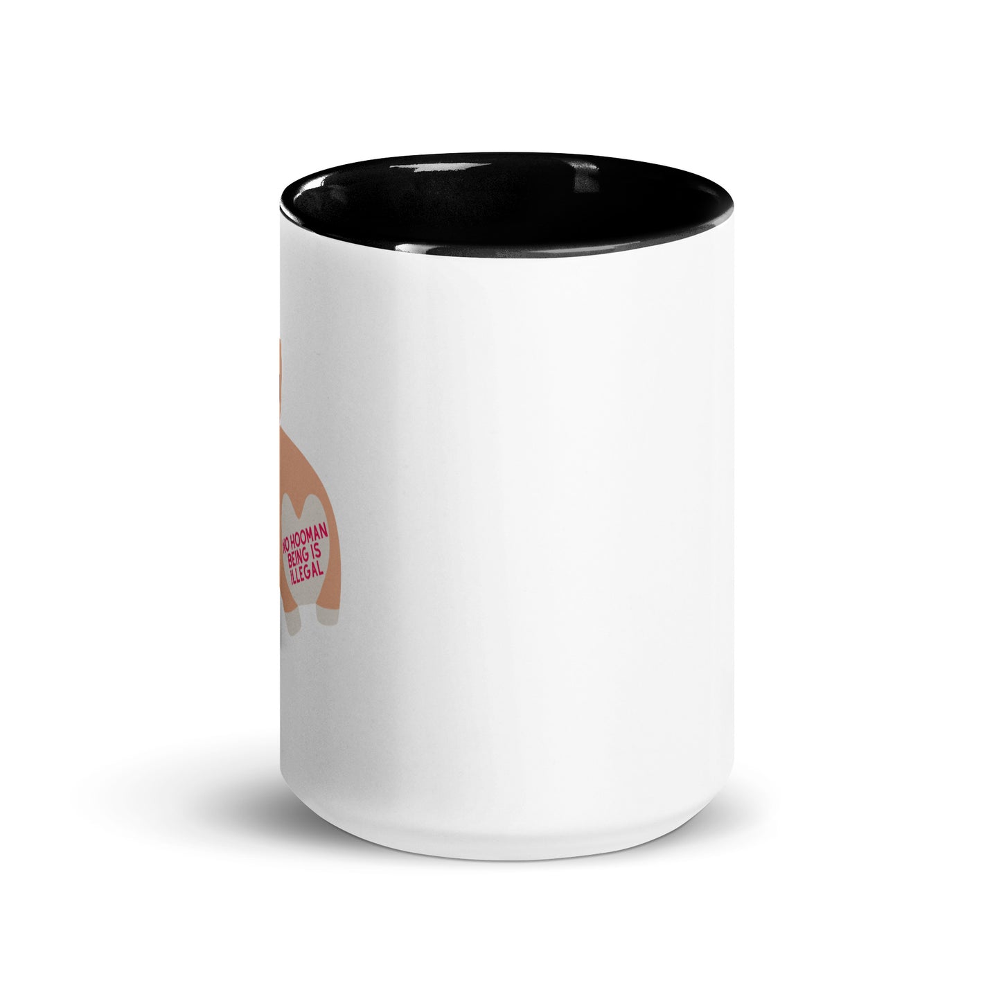 No Hooman Being is Illegal Mug