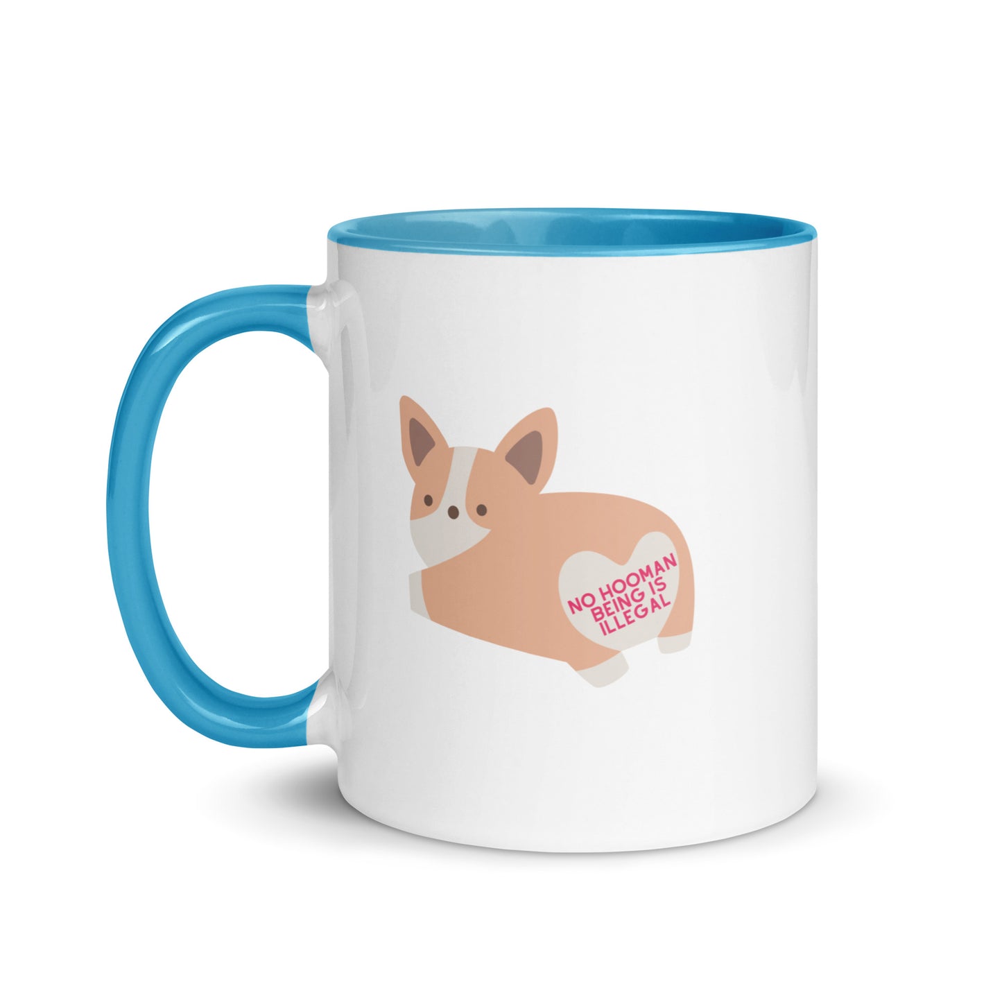 No Hooman Being is Illegal Mug