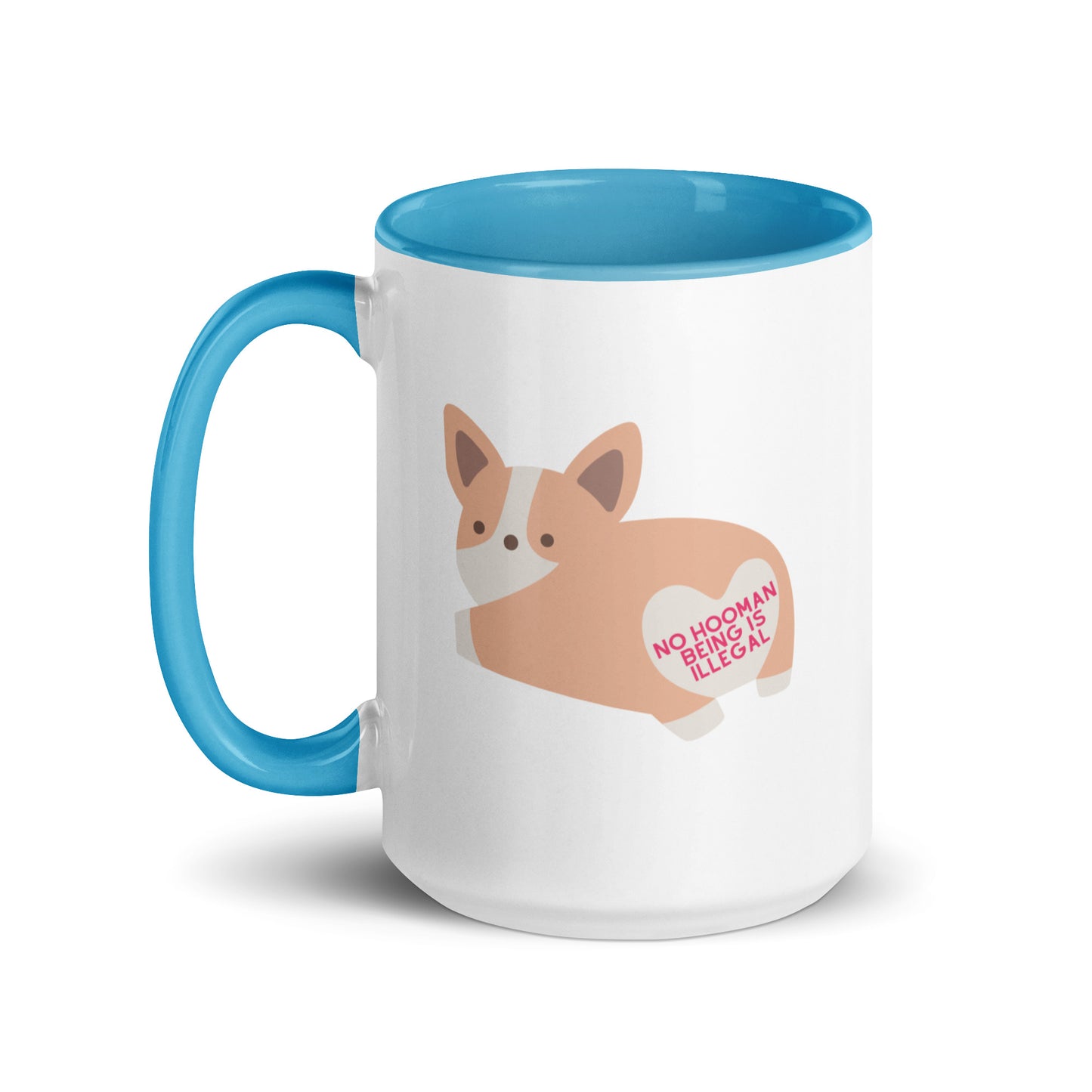 No Hooman Being is Illegal Mug