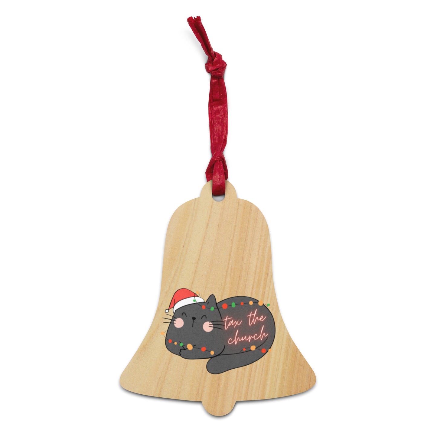Tax the Church Holiday ornament