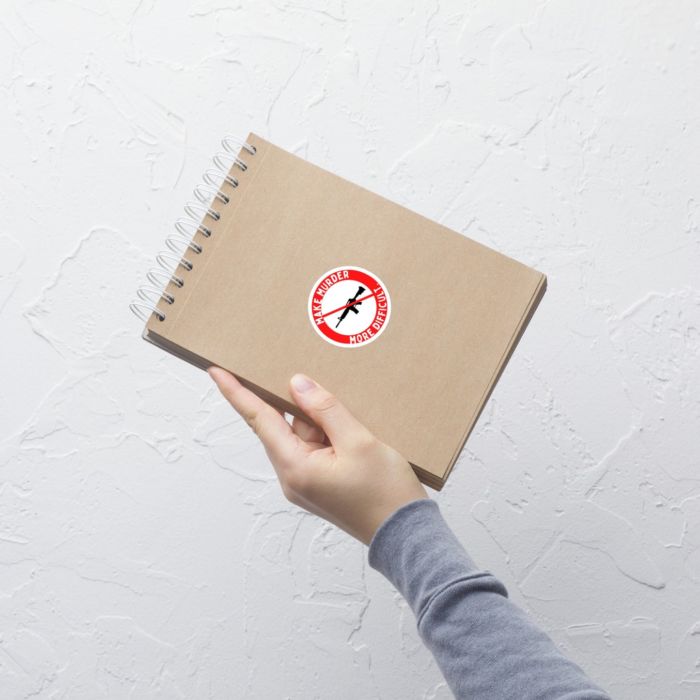 Make Murder More Difficult Sticker