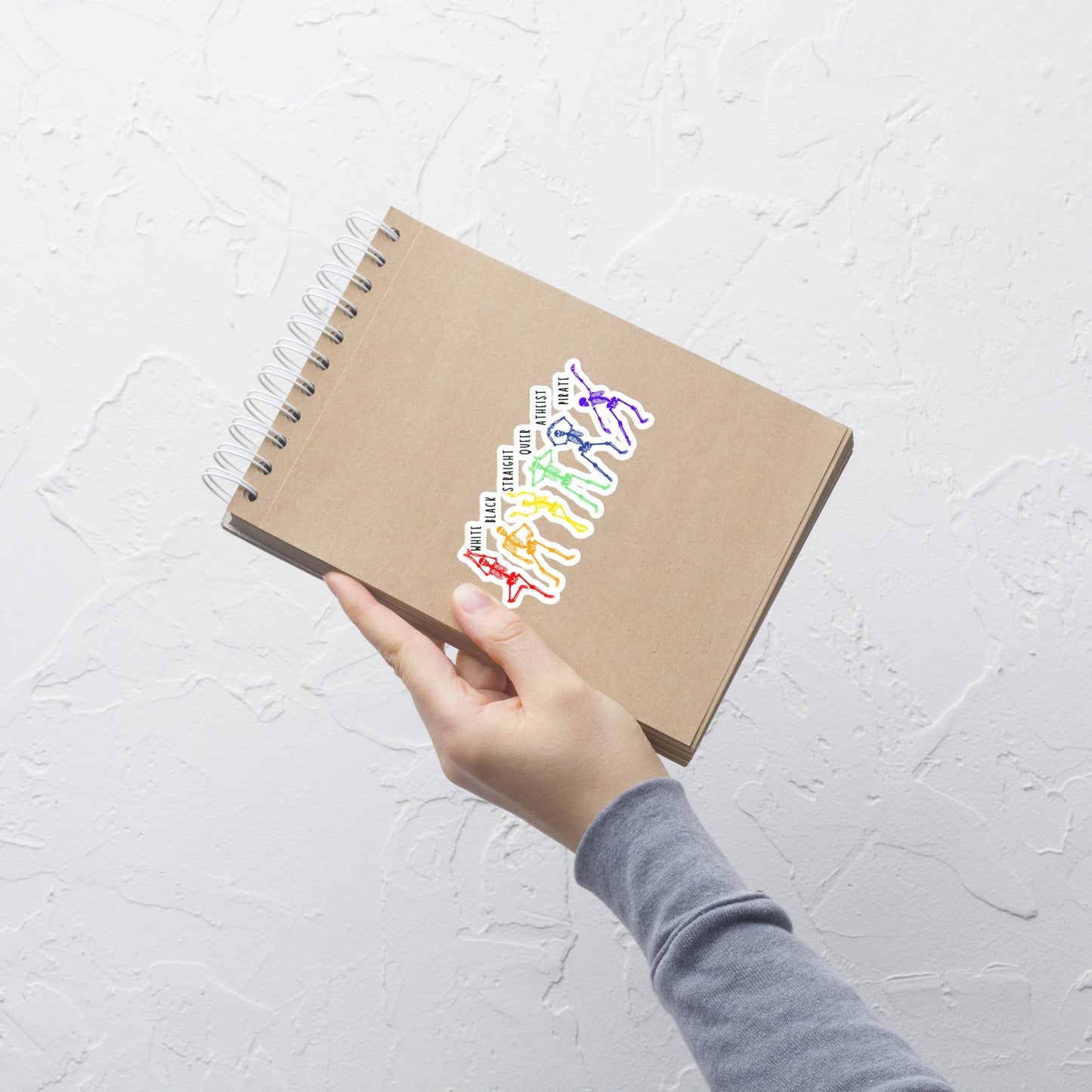 Skeleton Spectrum Sticker