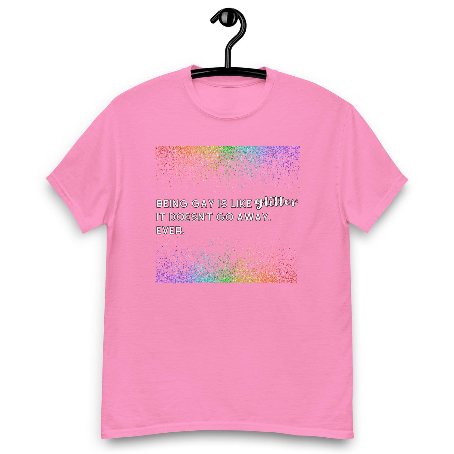 Being Gay is Like Glitter Tee