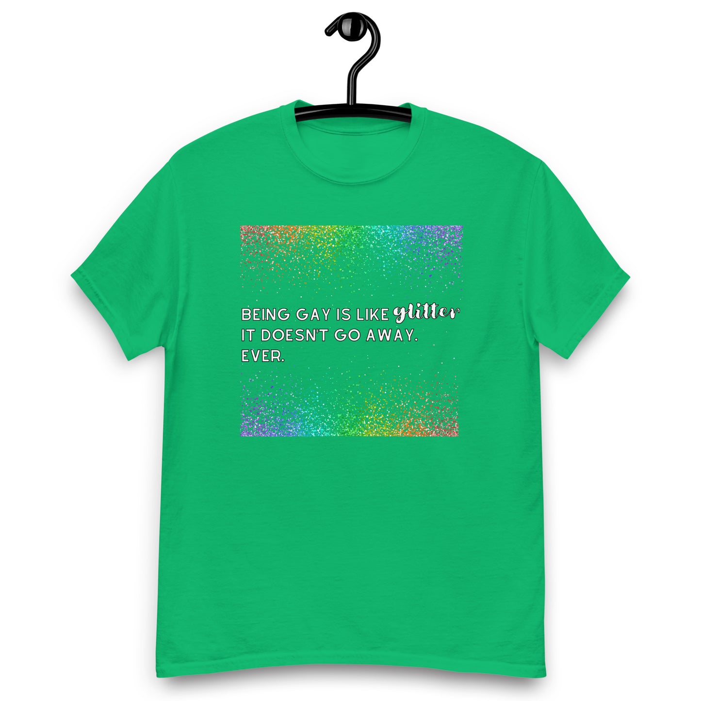 Being Gay is Like Glitter Tee