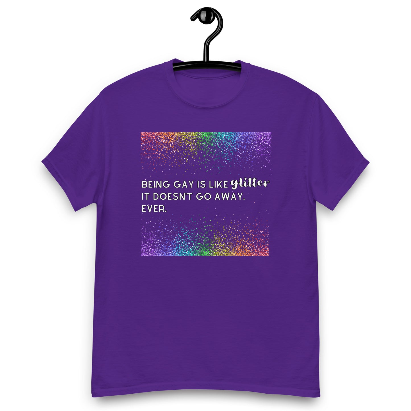 Being Gay is Like Glitter Tee