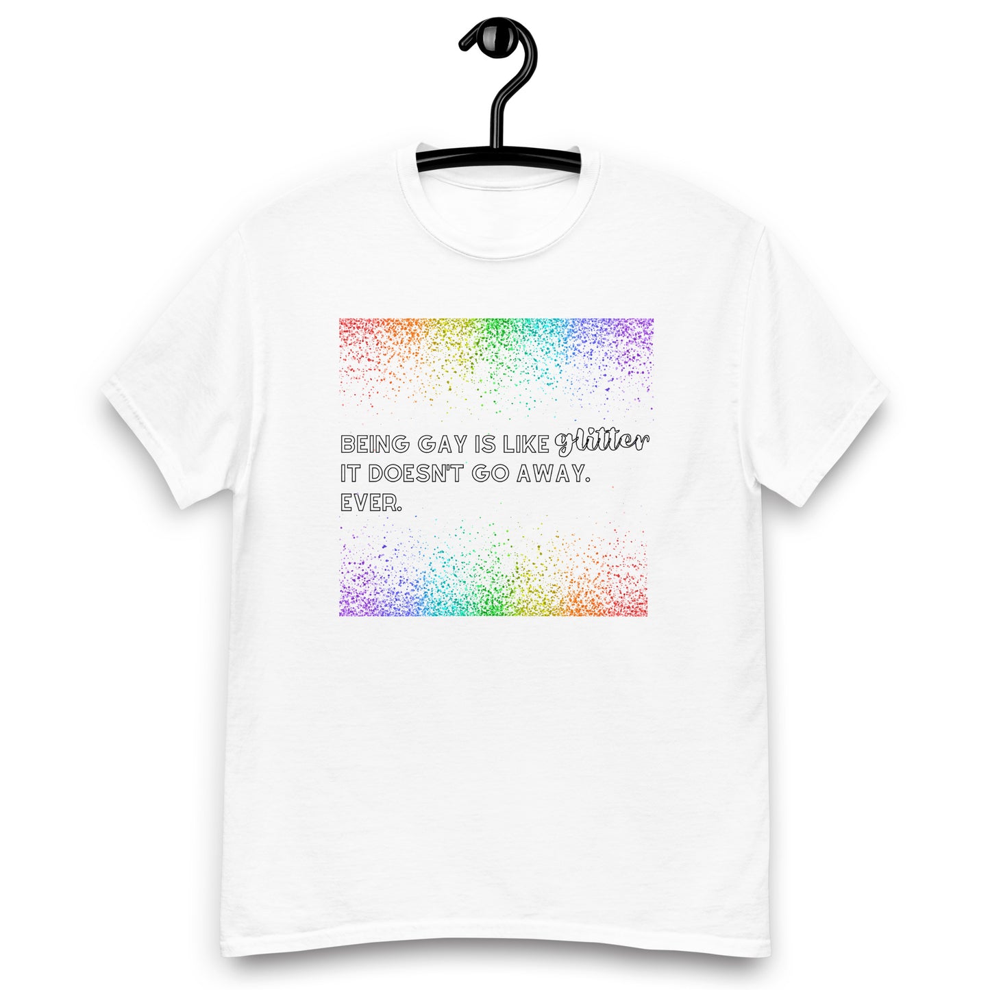 Being Gay is Like Glitter Tee