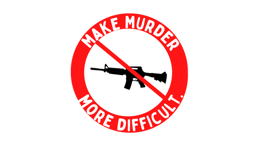 Make Murder More Difficult Sticker