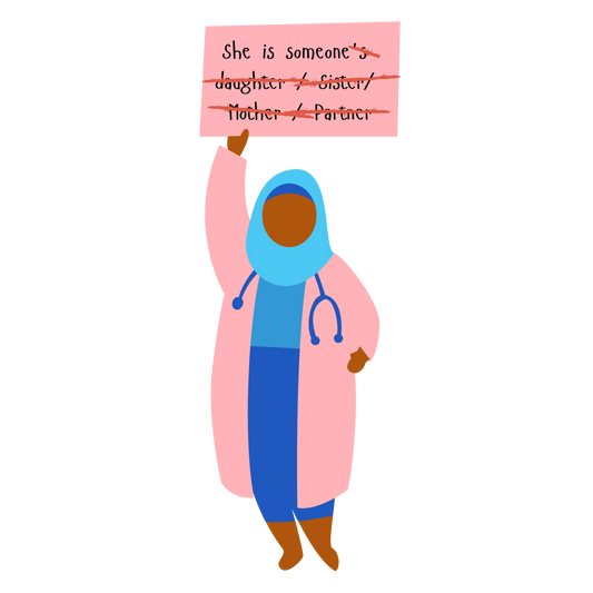 She is Someone Sticker