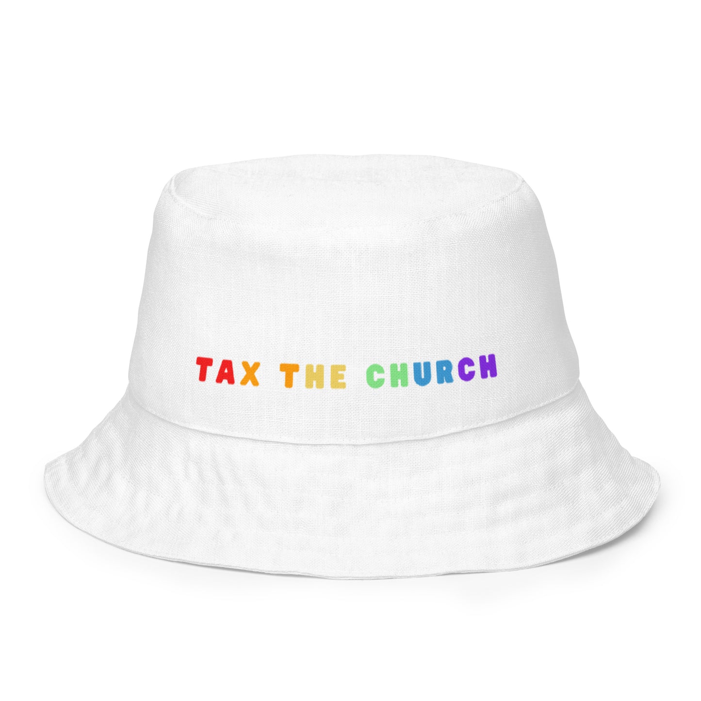 Tax the Church Bucket hat