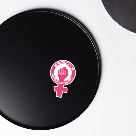 On Wednesdays We Smash the Patriarchy Magnet