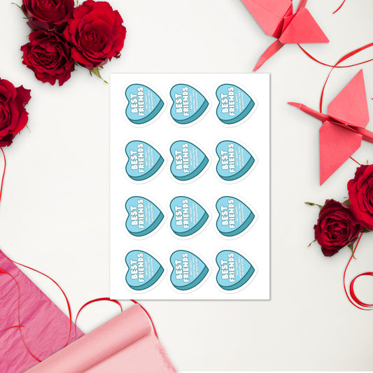 Best Friends Don't Commit Intentional Torts Sticker sheet
