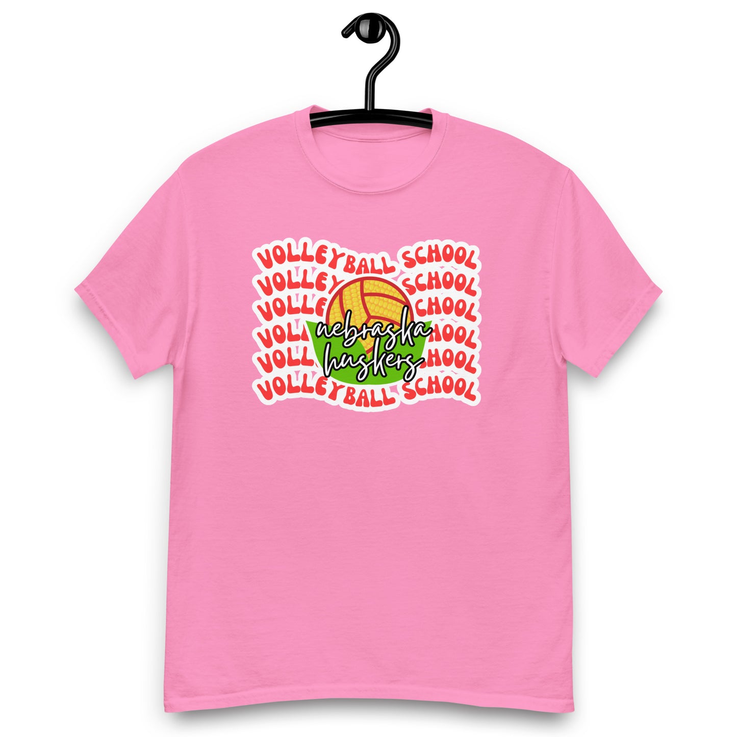 Husker Volleyball School tee