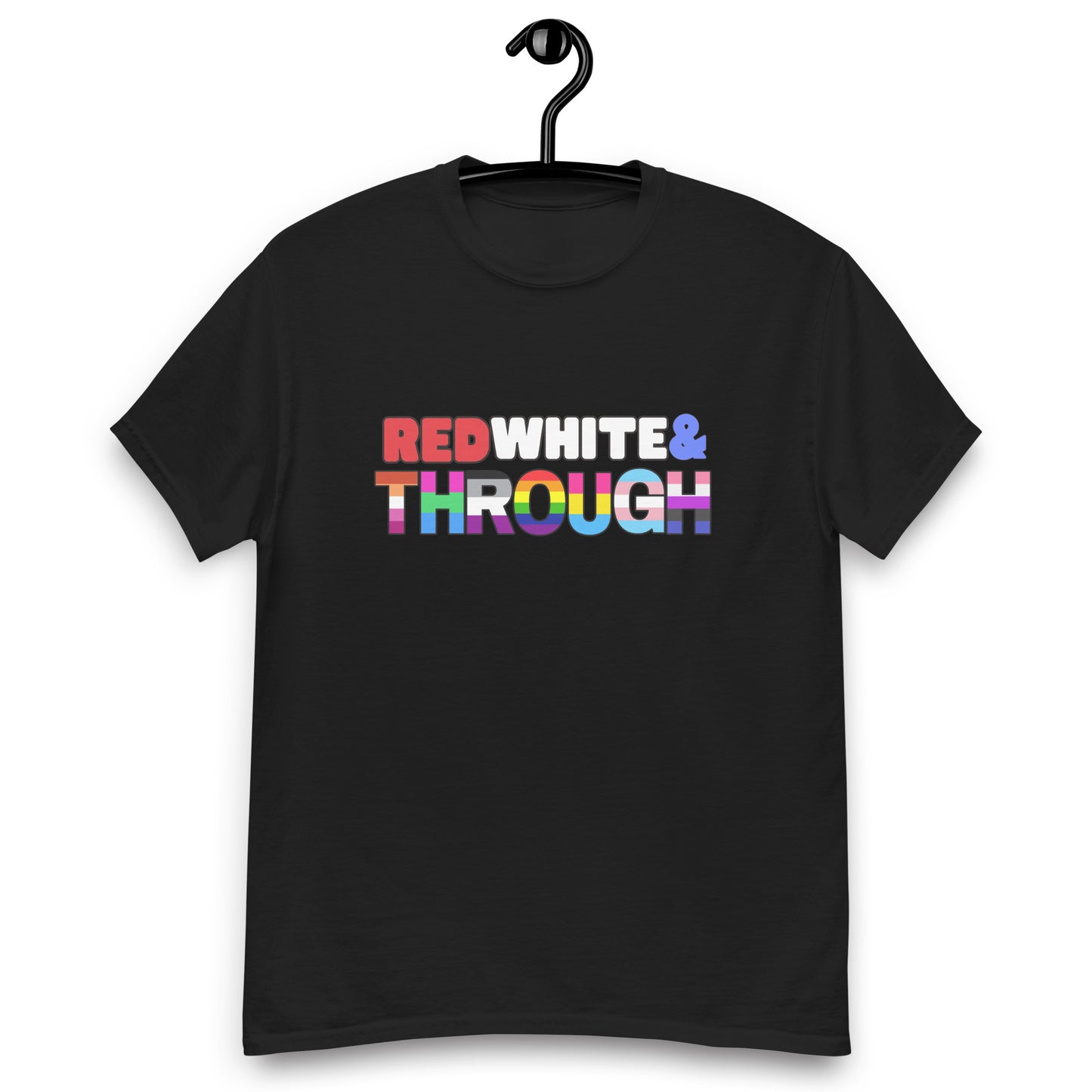 Red White & THROUGH Tee