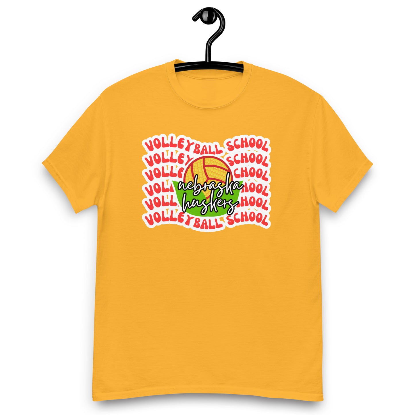 Husker Volleyball School tee