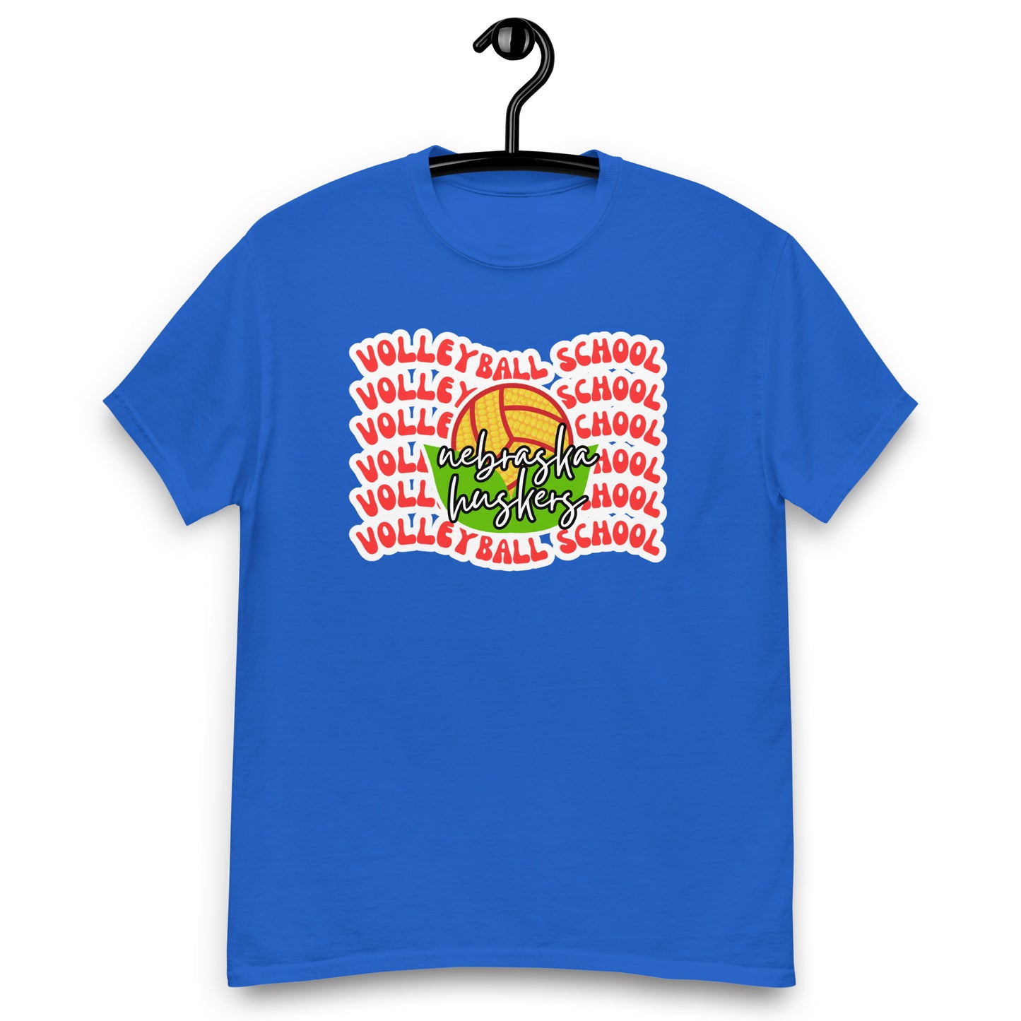 Husker Volleyball School tee