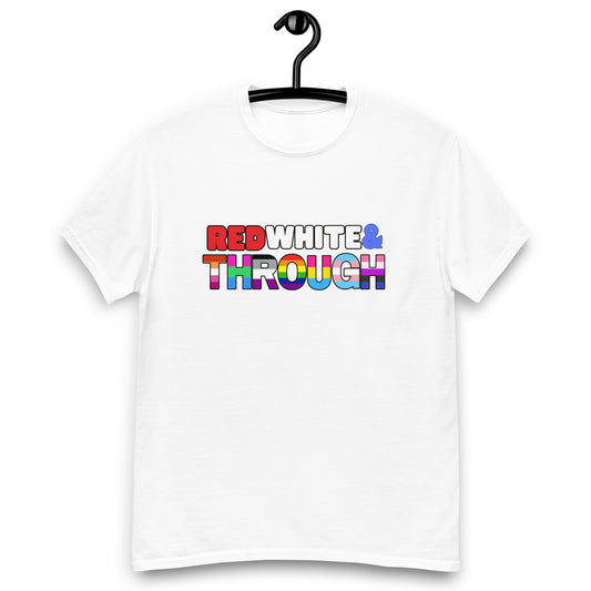 Red White & THROUGH Tee