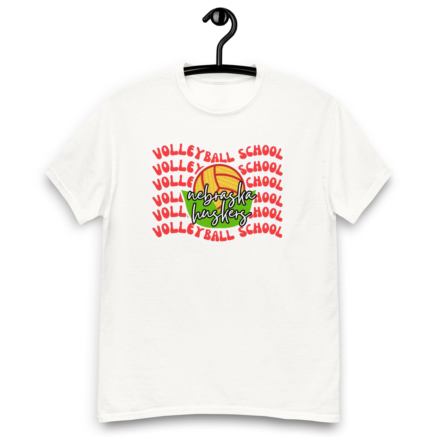 Husker Volleyball School tee