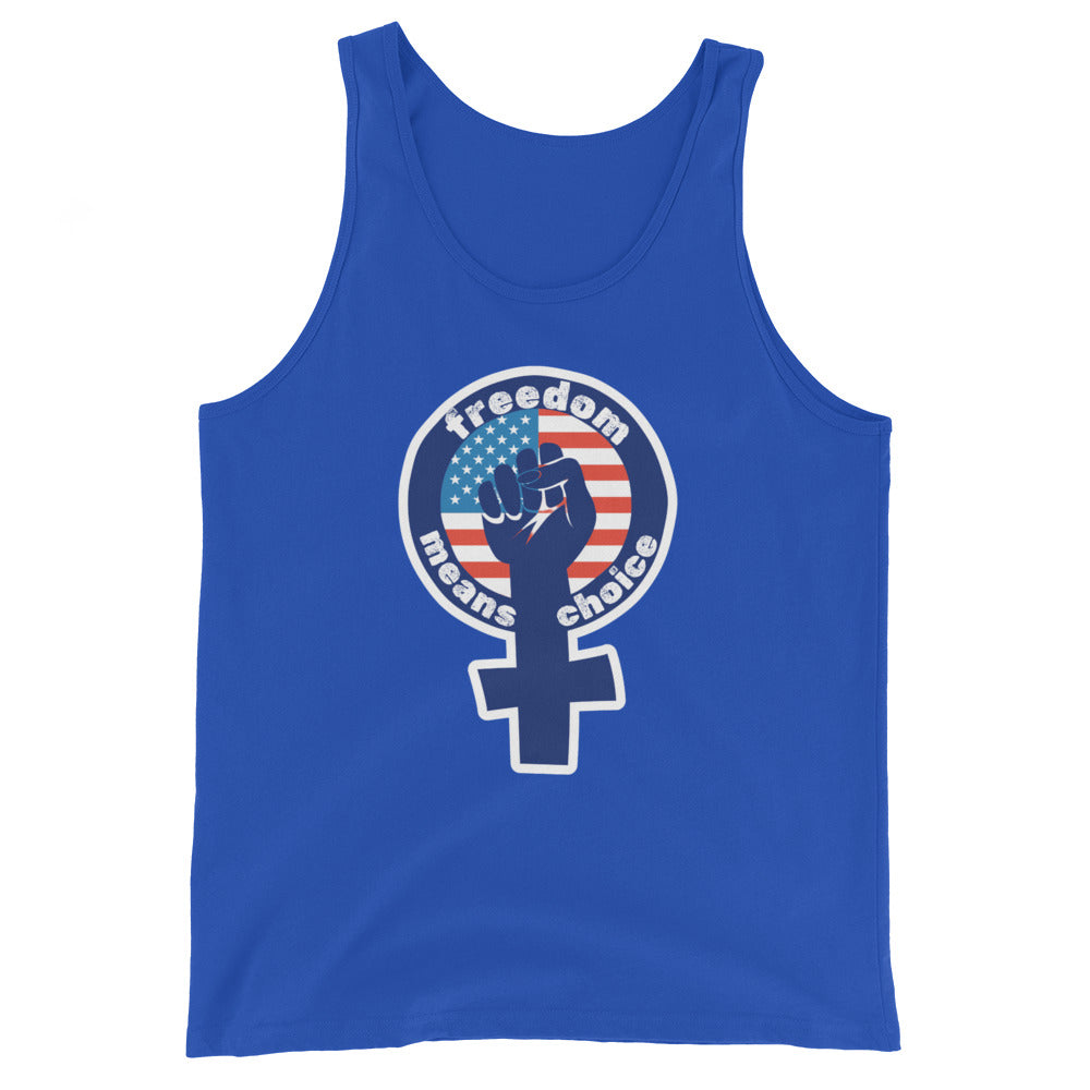 Freedom Means Choice Tank Tee