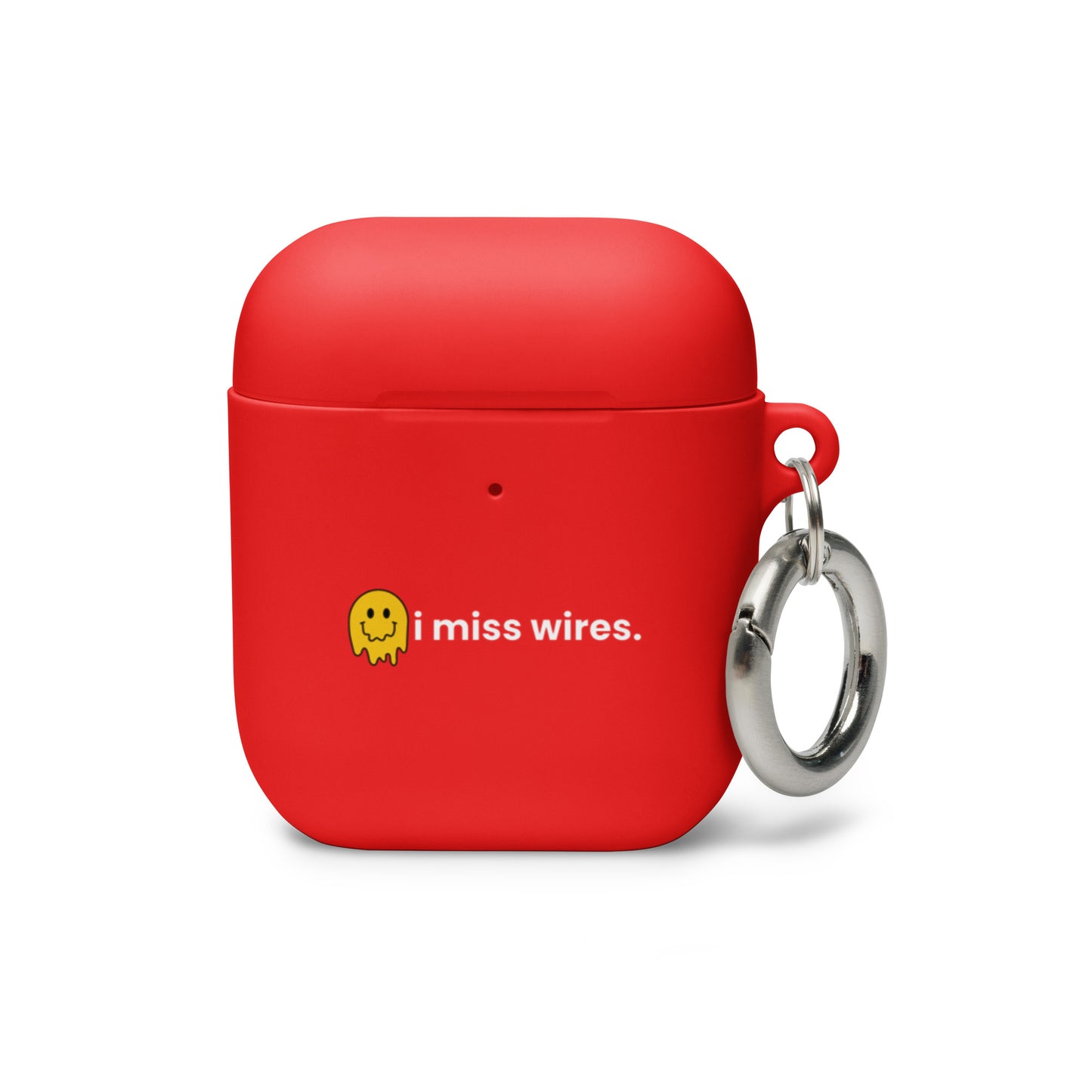 I Miss Wires Rubber Case for AirPods®