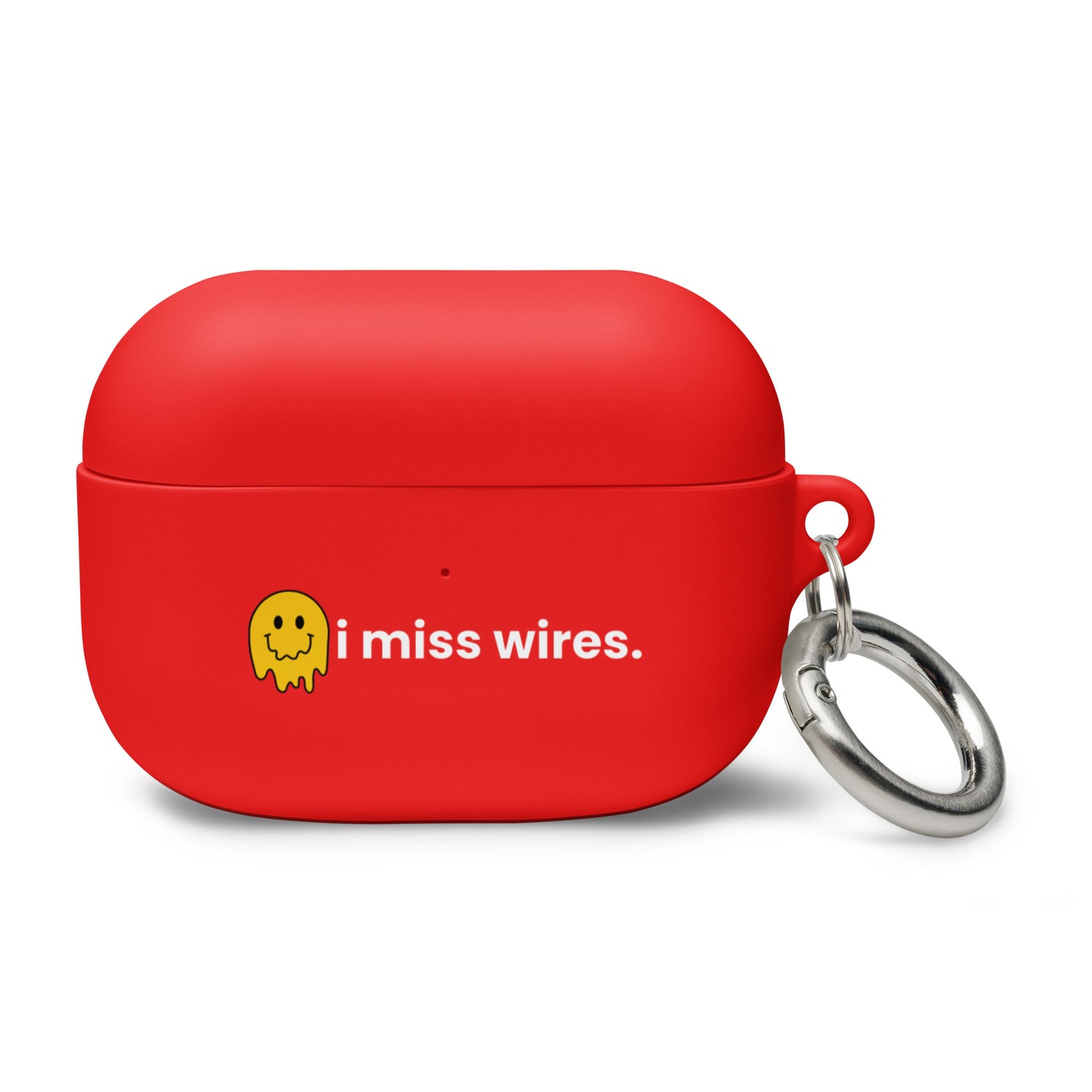 I Miss Wires Rubber Case for AirPods®