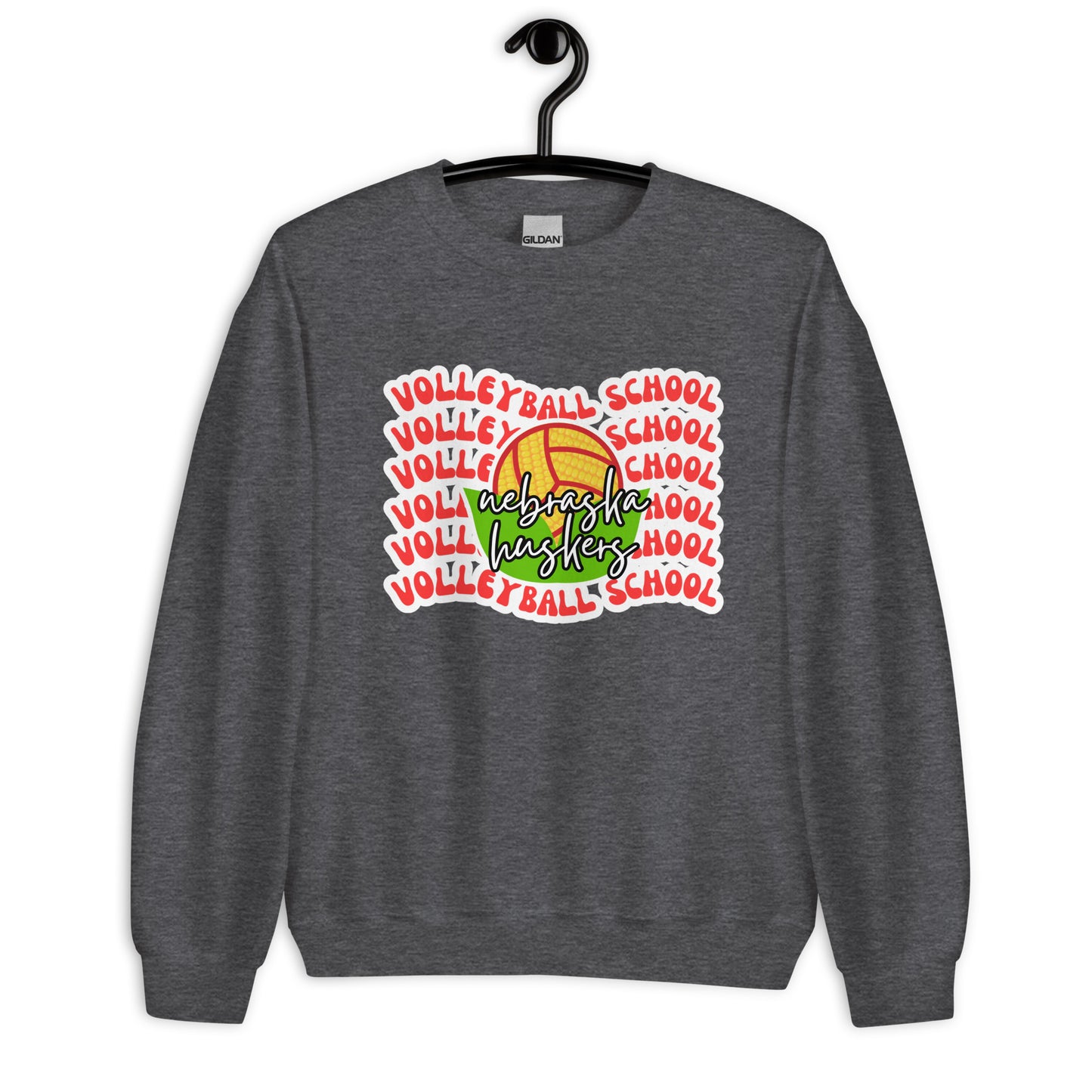 Husker Volleyball School Sweatshirt