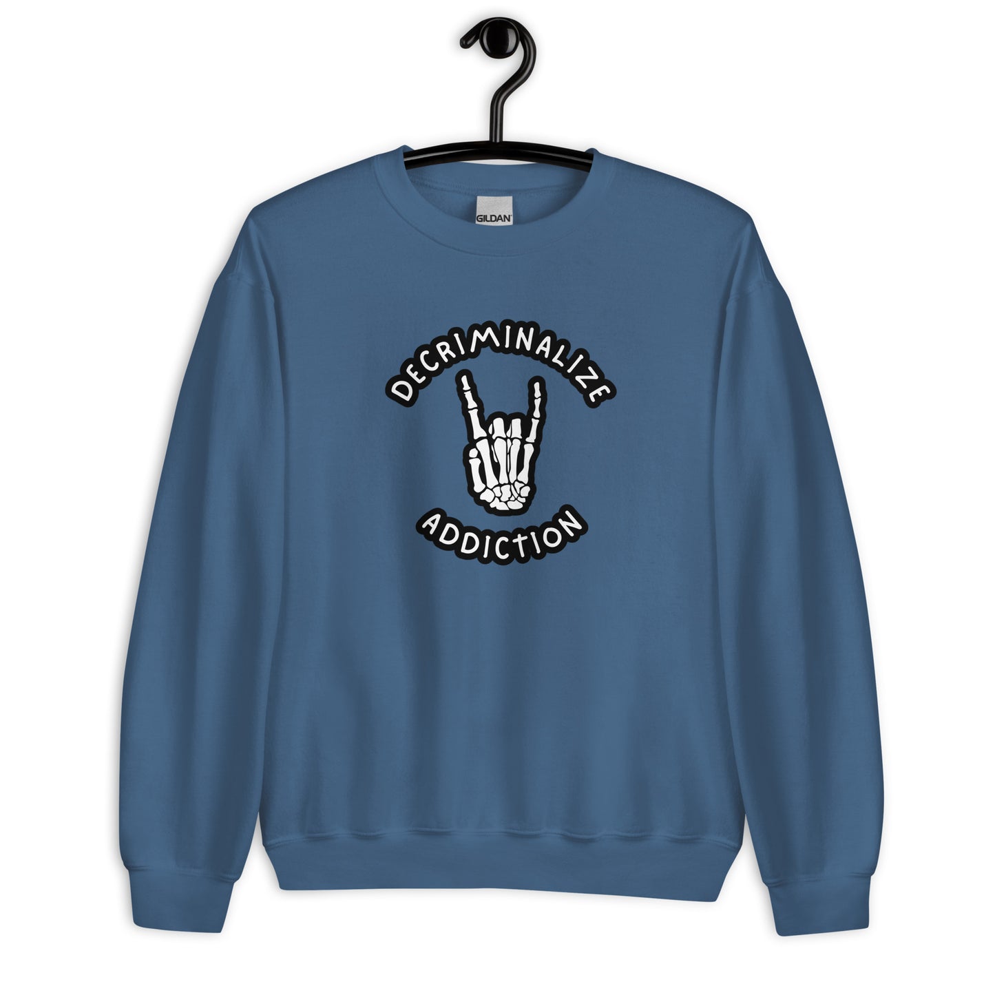 Decriminalize Addiction Crewneck