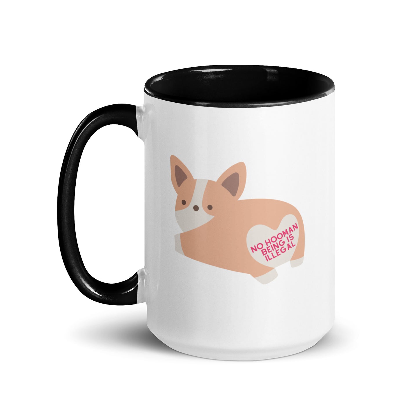 No Hooman Being is Illegal Mug