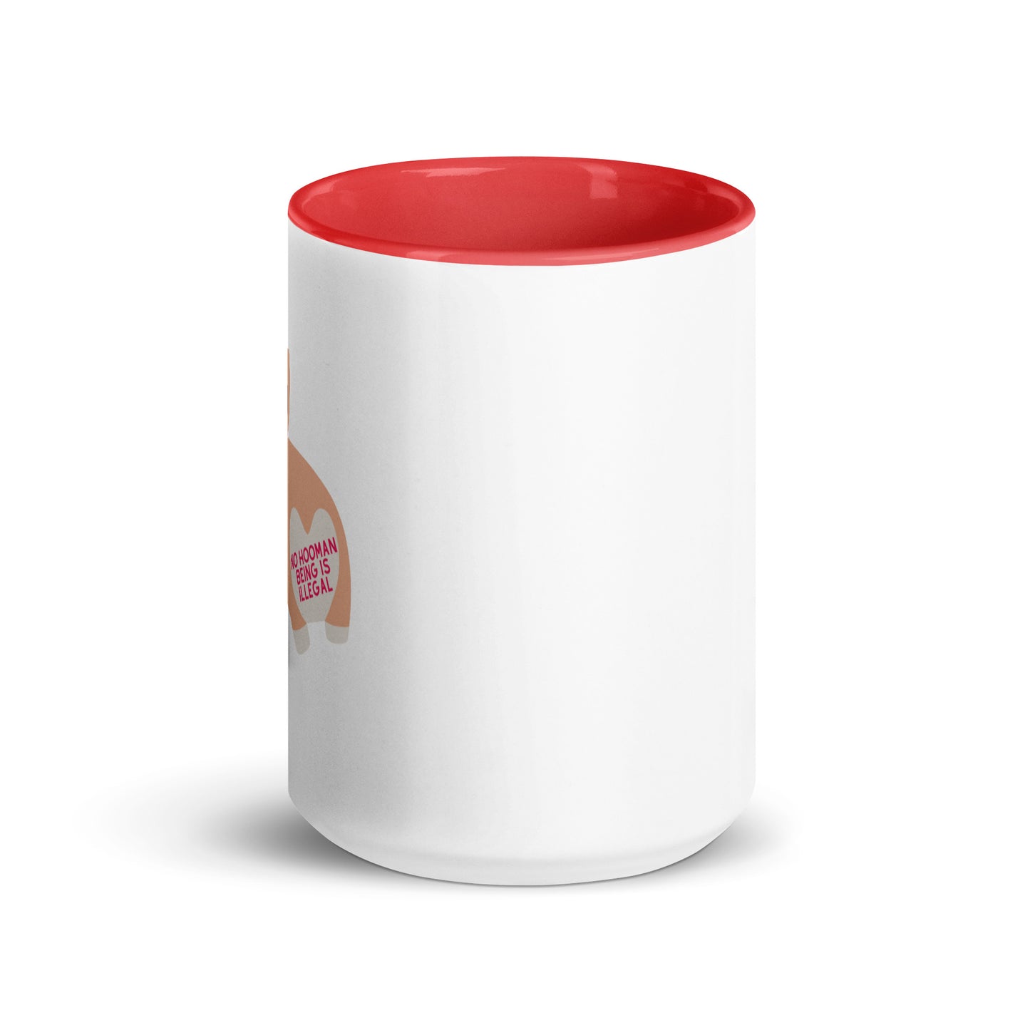 No Hooman Being is Illegal Mug