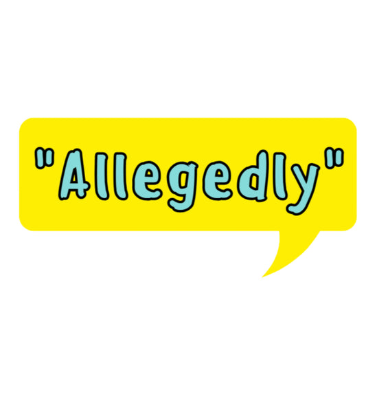 Allegedly Sticker